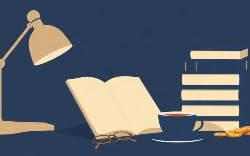Illustration for "Dubai Wealth Secret vs Personal Finance Books: A Beginner's Guide" showing dubai wealth secret vs personal finance books