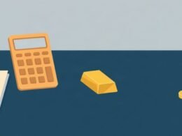 Illustration for "Gold Price Calculator" showing gold price calculator