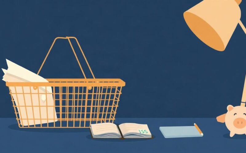 Illustration for the article "Impulse Spending: How to Build Better Money Habits That Last" showing impulse spending